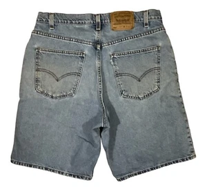 Levis 560 Denim Jeans Shorts Mens Size 36 Vintage 90s Made In USA - Picture 1 of 8