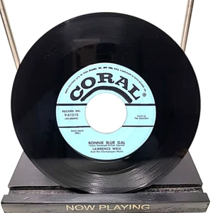 PROMO Lawrence Welk - Bonnie Blue Gal/Sam, The Old Accord 7" 45rpm Vinyl 1955 VG - Picture 1 of 2