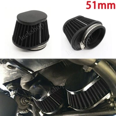 4x 51mm Motorcycle Pod Air Filter For Suzuki GSXR1100 GSX1100F KATANA GSXR750R Foto 1 de 4