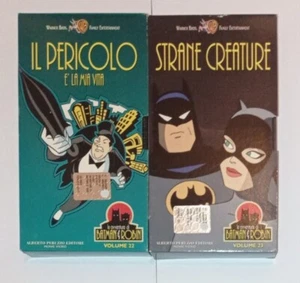 Vhs Le Avventure Di Batman E Robin 2003 Volume 22 23 Strane Creature Il Pericolo - Imagen 1 de 3