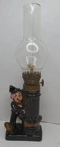 VINTAGE HOBO OIL LANTERN/LAMP, CERAMIC - Picture 1 of 5