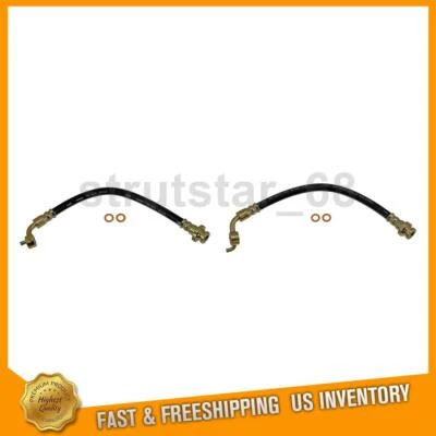 2 mangueras de freno de línea de freno trasero para Nissan Altima 2002 2003 Nissan Altima Máxima Foto 1 de 4