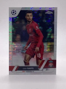 PÚLSAR TOPPS UCC CROMO 2022/23 PARALELO CODY GAKPO LIVERPOOL - Imagen 1 de 2