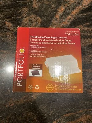 Conector de fuente de alimentación flotante Portfolio Track Lighting #242364 nuevo.  ⚡️⚡️ Foto 1 de 2