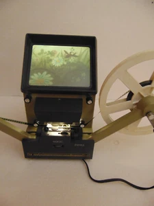 Super 8 mm Editor de películas Visor Control Proyector Pantalla Visor Cine - Imagen 1 de 12