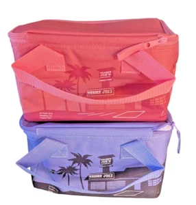Combo Of 2 Trader Joes Mini Insulated Cooler Totes 1.5 Gal - Picture 1 of 4
