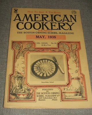 American Cookery For November 1935  The Boston Cooking-School Magazine Co — 第 1/3 张图片