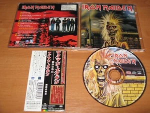 IRON MAIDEN - Iron Maiden - ORG JAPAN PICTURE DISC press RARE - Picture 1 of 1