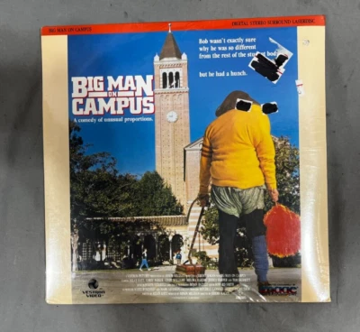 RARE NEW Old Stock Big Man On Campus LaserDisc Satisfaction Guarnateed - Image 1 of 3