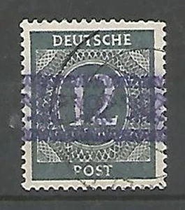 Briefmarke Deutschland BIZONE Obli Nr. 020D - Bild 1 von 1