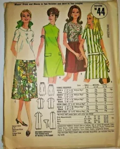 Quaker Oat Mail Order Sewing Pattern M44 by McCall, Skirt, Blouse & Dress -Uncut - Picture 1 of 2