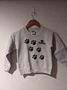 Vintage 90s Penn State Nittany Lions Kids 6/8 Months Gray Sweatshirt