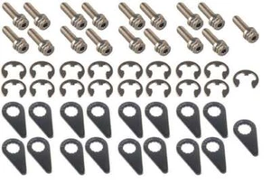 Mopar Gen III Hemi 8mm Header Bolt Kit, Locking Hex Head, 17pcs Steel - Picture 1 of 1