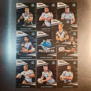 2020 NRL Traders Pearl Special Team Set (10 Cards) Silver Parallel Sharks - Bild 1 von 3