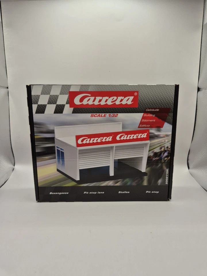 Carrera 21104 Pit Stop Double Garage for Analog and D124 / 132 Slot Car Track - image 1 of 1