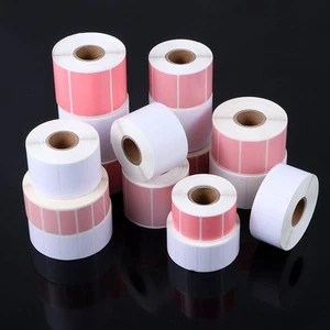 Sticker for DIY Logo Design Self-Adhesive Circle Thermal Sticker Round Label - Picture 1 of 25