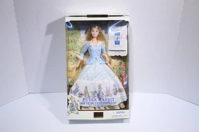 Muñeca Barbie Peter Rabbit Mattel 100 aniversario #53872 nueva en caja Foto 1 de 4