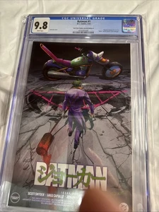 BATMAN NEW 52 #1 CGC 9.8 REDCODE AKIRA JOKER HOMAGE COLOR VARIANT ABSOLUTE RARE! - Picture 1 of 3