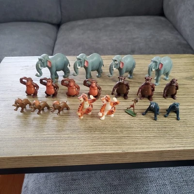 Lote 19 Figuras Plásticas Libro de la Selva Marx Disneykins De Colección Baloo Col Hathi Louie Foto 1 de 4