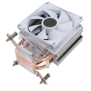Cpu Cooling Fan 2 Heat Pipes Quiet 3 Pin Hydraumatic Pc Cpu Air Cooler For ESE - Picture 1 of 24