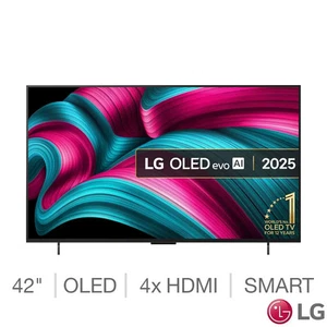 LG 42 Inch C5 OLED evo AI 2025 4K UltraHD Smart TV 144Hz Gaming 5 Years Warranty - Picture 1 of 8