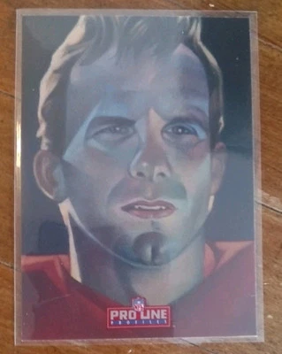 Joe Montana - 1993 Pro Line Profiles Football #563 NFL QB - Great Condition ! - Image 1 of 2
