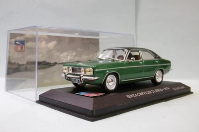 Altaya / Ixo - SIMCA CHRYSLER 2 LITRES 1974 vert métallisé BO 1/43 - Photo 1/4