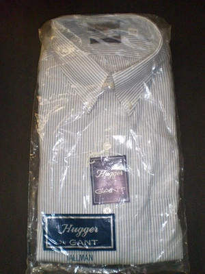Camisa de vestir de colección Gant NOS para hombre 16 1/2-38 manga larga alta sin abrir mediados de la década de 1980’s Foto 1 de 4