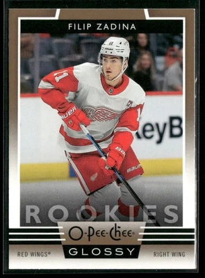 2019-20 O-Pee-Chee - Glossy Rookies Filip Zadina #R-5 (RC) - Image 1 of 2