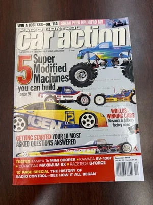 Radio Control Car Action magazine RCCA December 1999 RC vintage - Image 1 of 2