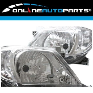 LH+RH Clear HeadLights Pair for Toyota Hilux SR SR5 Workmate 2008-2011 L+R Set - Picture 1 of 8