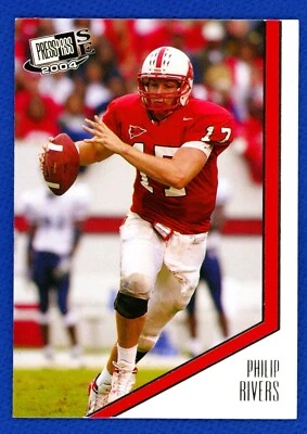 Pase de prensa Phillip Rivers 2004 SE novato #25 - estado de Carolina del Norte Foto 1 de 2