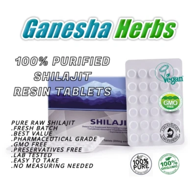 Pure Natural Altai Shilajit.Tablets - 180 Resin 200mg Tabs 5 Months Supply!!! - Image 1 of 3