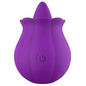 10 speed Rose Female Anniversary Female Birthday Gift Massage Tongue Licking NEW - Picture 1 of 76