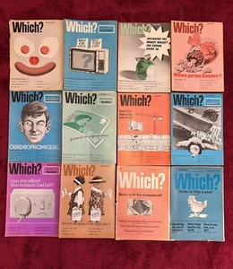 Which? Magazine Bundle x12 Full Year 1976 Jan to Dec Vintage Retro Collectible - Picture 1 of 14