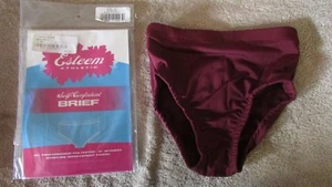 Esteem Athletic Youth Brief-Maroon- Small -Cheerleading Uniform/Bloomers (B 4) - Picture 1 of 2