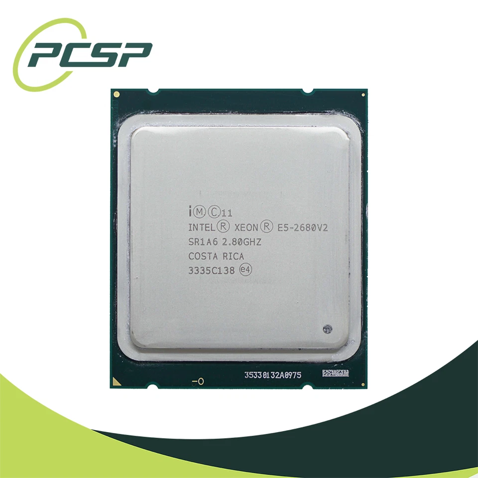 Intel Xeon E5-2680 v2 SR1A6 2.80GHz 25M LGA2011 10-Core CPU Processor - Image 1 of 2