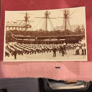 HMS FAME, RH SCHOOL GREENWICH Royal Navy training ship - Unused RP PC - Picture 1 of 2