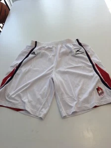 Game Worn Used UIC Flames Illinois Chicago Basketball Shorts Adidas Size 2XL - Picture 1 of 7