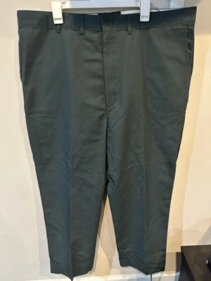 Pantalones de trabajo para hombre verde grisáceo piedra angular frente plano talla 44x29 #NLN15 Foto 1 de 3