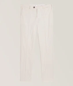 Brand New Brunello Cucinelli White Cotton Chinos Size 36 US 52 EU - Picture 1 of 3