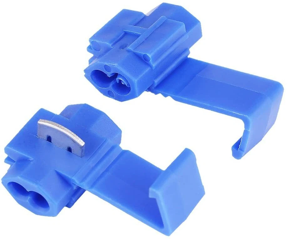 Connecteur Rapide Raccord de Dérivation Electrique Clipsable Cosse 1.5/2.5  X 50 - Photo 1/2