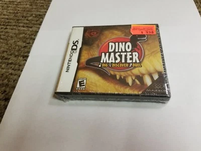 Dino Master: Dig, Discover, Duel Nintendo DS new - Image 1 of 2