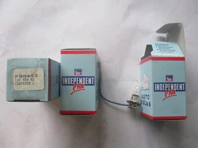 7 FOG LIGHT BULBS 12V 55W H3 - FSG USA MADE QUALITY  BULBS FSG453 (£1.50 EACH) - Image 1 of 4
