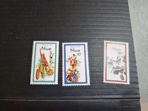 NIUE 1974 SG 190-192 CHRISTMAS  MNH Cover