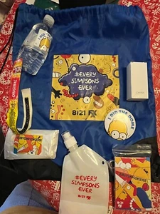 simpsons #every simpsons ever fxx sdcc bag COMPLETE - Picture 1 of 2