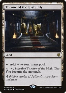 Throne of the High City NM Conspiracy MTG Magic the Gathering Land English Card - Picture 1 of 1