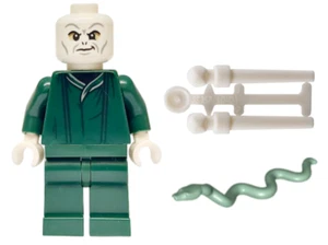 LEGO Harry Potter DH Minifigur - hp531 - Lord Voldemort + Nagini - aus 76453 - Imagen 1 de 1