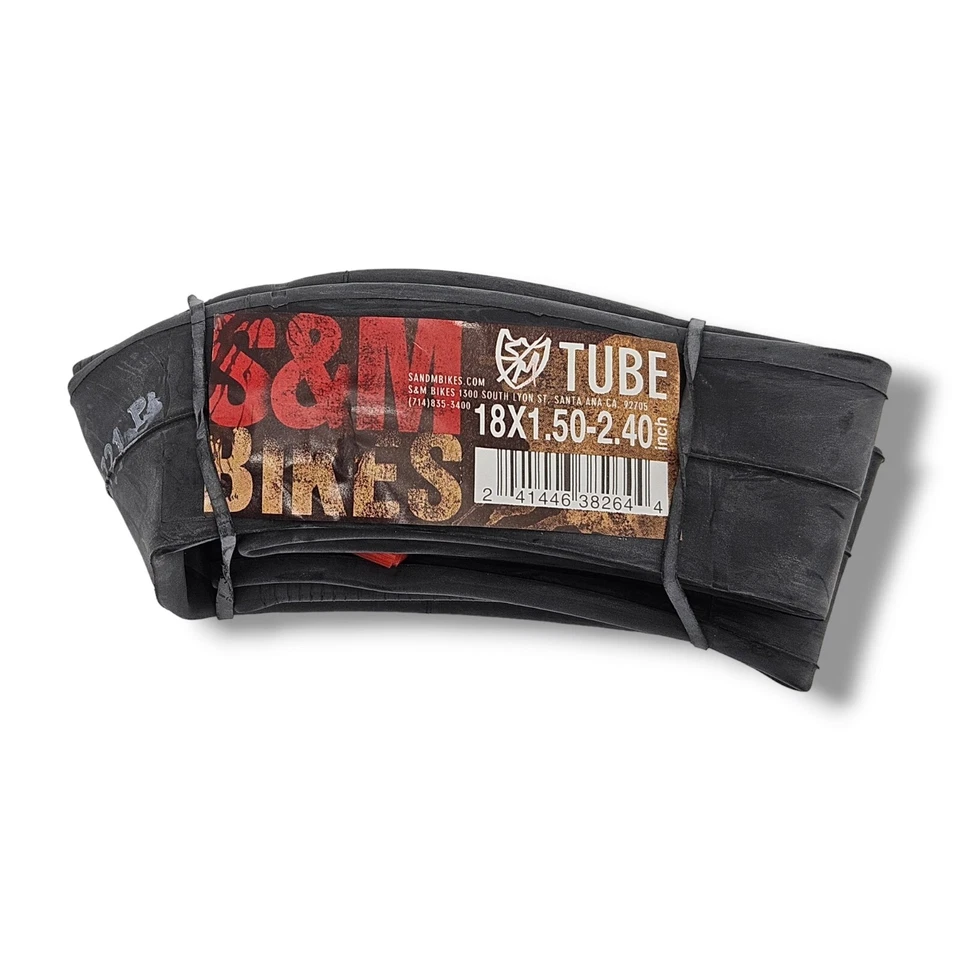 S&M 18" bike tube 18x1.50-2.40 BMX Kids Bike Heavy Duty
