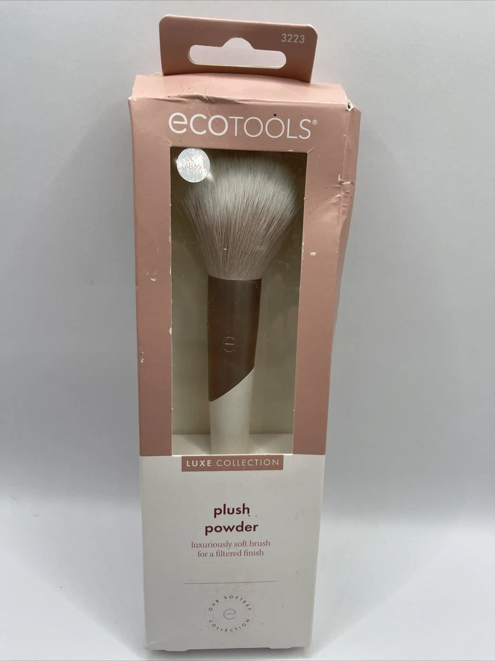 ECOTOOLS Luxe Collection Plush Pink Powder Makeup Cosmetic Brush 3223 - Image 1 of 1